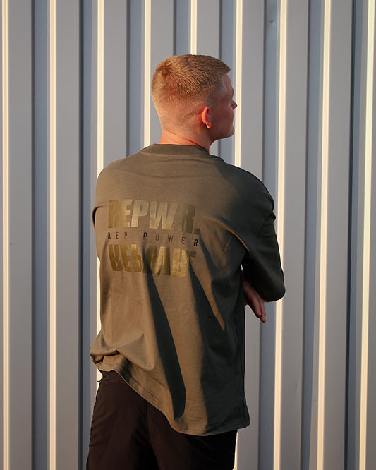 DROP KHAKI MODE T-SHIRT