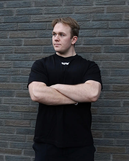 SYSTEM 001 BLACK T-SHIRT