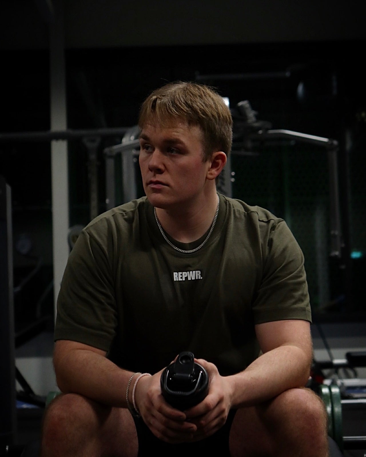 SYSTEM 001 KHAKI T-SHIRT